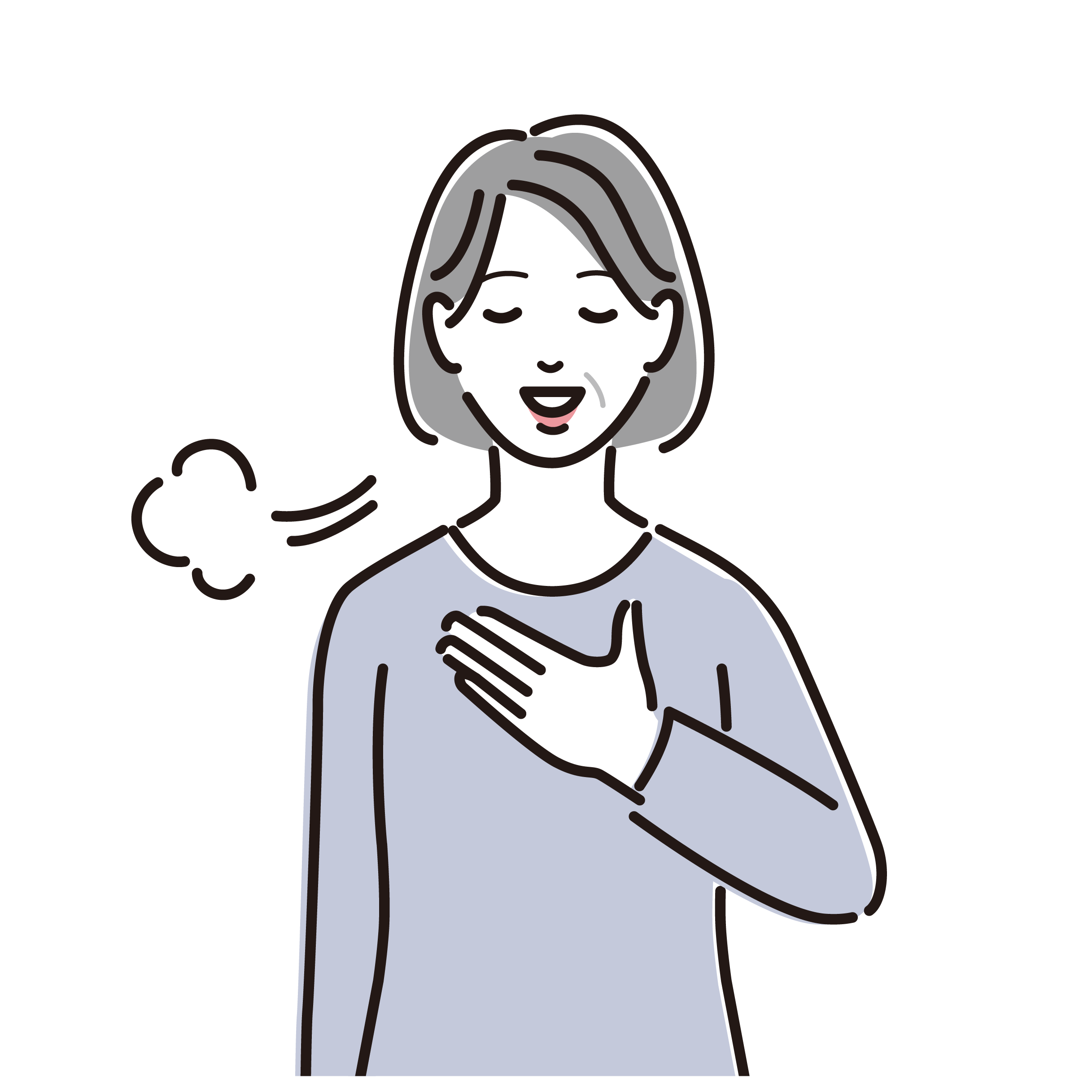 介護施設管理者のイラスト
